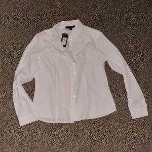 White button down dress shirt